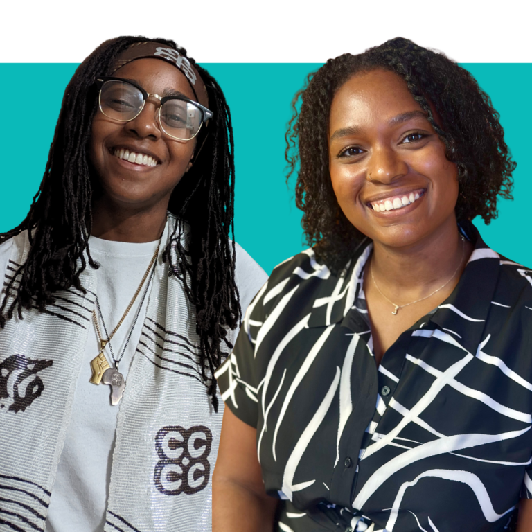 Authors headshots; Janaye Matthews and Jaila Coleman (left to right).